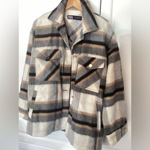 Zara Shacket shirt
